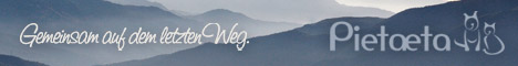 Banner PIETAETA Tierbestattung